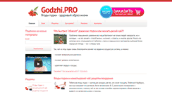 Desktop Screenshot of godzhi.pro